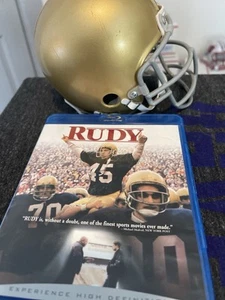 Rudy W/ Mini Notre Dame Helmet - Picture 1 of 4