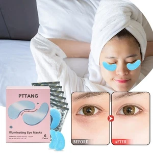 6pairs Radiance Eye Patches Gel Under Eye Care Gel Collagen Eye Mask Hydrating - Picture 1 of 9
