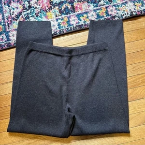 Eileen Fisher Strickhose Wolle anthrazit grau Damen Large - Bild 1 von 5
