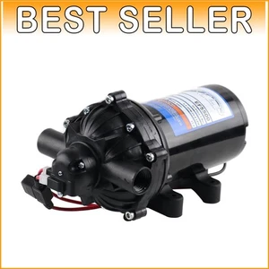 High-Performance 12V Pump - 5.5 GPM Max Flow with 8 ft Self-Priming Capability - Picture 1 of 10