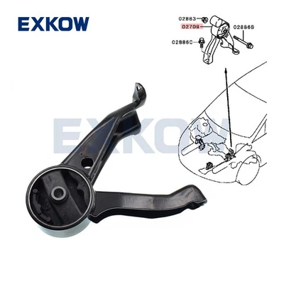 Engine Rear Roll Stopper Bracket For Mitsubishi Grandis NA4W 2004-2010 MR594379 - Image 1 of 4