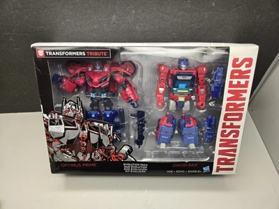 TRANSFORMERS TRIBUTE EVOLUTION PACK OPTIMUS PRIME ORION PAX MISB - Image 1 of 4
