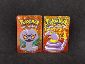 Arbok und Ekans Pokemon Pocket Monster Vending Prisma Sticker # 23 # 24 - Bild 1 von 2
