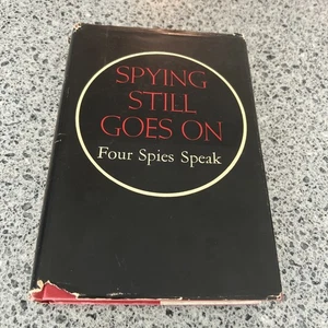VINTAGE Four Spies Speak ; Spying Still Goes On (Heinz Ecke - 1935) HC/DJ - Imagen 1 de 9