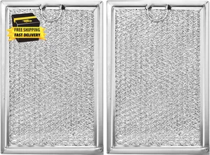 WB06X10309 Microwave Oven Grease Filter 7-5/8 X 5" Compatible with GE WB06X10359 - Picture 1 of 6