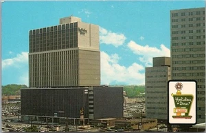 MEMPHIS Tennessee Postcard "HOLIDAY INN Medical Center" Air View / Curteich 1969 - Picture 1 of 2