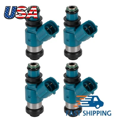 4X Inyectores de combustible 5S7-13761-00-00 para Yamaha 2009-2017 V STAR 950 2014-2020 PERNO Foto 1 de 3