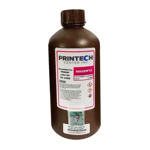 Mimaki LUS-120 UV Replacement Cure Magenta ink with ink chip- 1Liter Exp 04/2026 - Picture 1 of 1