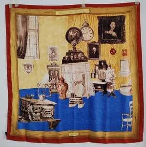 Bean Pole Vintage silk scarf, The Glorious Twelf, Hunting Classic Rare Design - Picture 1 of 10