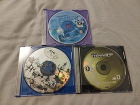 Sega Sports Tennis 2K2 + 4X4 Evo + Flag to Flat - Loose Sega Dreamcast Disc