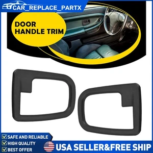 Pair Interior Right+Left Door Handle Trim For BMW E36 Z3 51228219023 51228219024 - Picture 1 of 13