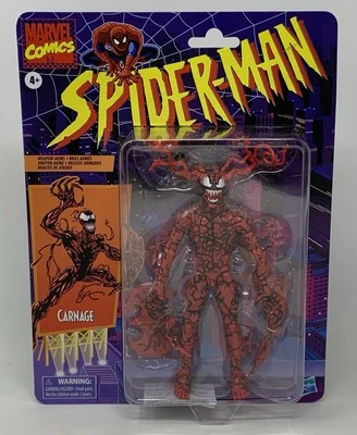 Marvel Legends Spider-Man Retro Carnage Target Exclusivo Nuevo Sellado en Caja Foto 1 de 4
