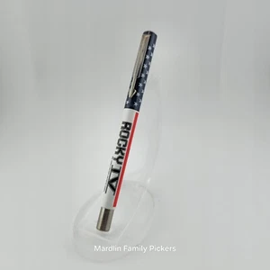 Vintage 1984 Parker Rocky IV Film Tintenroller USA Flagge Stift - Bild 1 von 6
