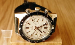 Diver Chronograph Garant Swiss Valjoux 7733 vintage orologio watch montre uhr - Imagen 1 de 9