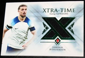 2024 Futera Unique Nostalgia Jordan Henderson Xtra-Time Relics EMERALD # 03/15 - Picture 1 of 3