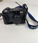 Sony CyberShot DSC-S85 4MP 6X Zoom Digital Camera Strap Leather Case No Charger