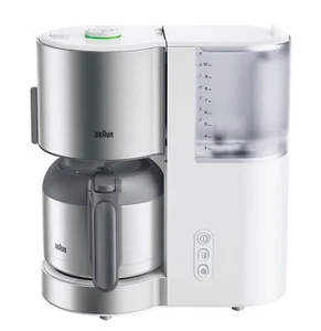 Braun IDCollection KF 5105 Filterkaffeemaschine in Weiß/Edelstahl mit - Bild 1 von 1