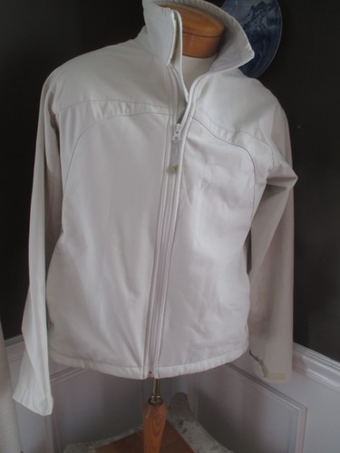 OFF WHITE Giacca foderata in pile BIANCO SIERRA TG L bianco sporco IMPERMEABILE TRASPIRANTE