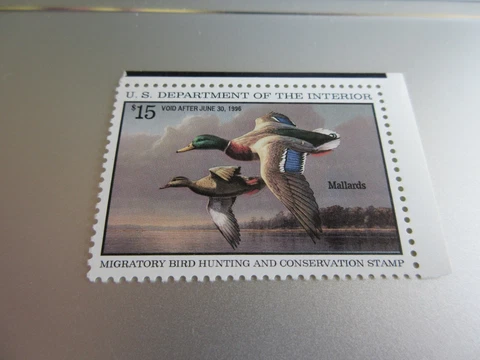 Mint NH United States Federal Duck Stamp Scott # RW 62 Cover