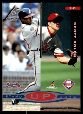 1998 Pinnacle Inside Stand Up Guys SCOTT ROLEN NOMAR GARCIAPARRA - Image 1 of 2