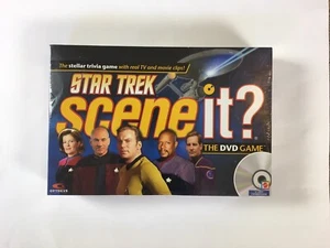 Star Trek Scene It? Family Trivia DVD Game w/ Real TV & Movie Clips, Puzzlers - Picture 1 of 7