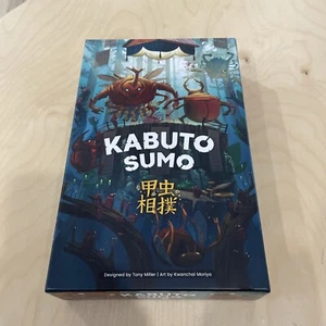 Kabuto Sumo Board Game ~ Design By Tony Miller ~ Art By Kwanchai Moriya (Used) - Picture 1 of 5