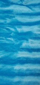 Blue faux fur fabric 1 yd X 58" - Picture 1 of 7