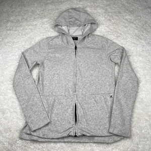 Hurley Icon Fleece Zip Up Hoodie Jacket Womens XS - Picture 1 of 8