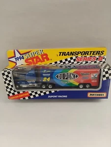 Matchbox Super Star Dupont Racing Transporter Series II Convoy Semi Truck 1994 - Bild 1 von 6