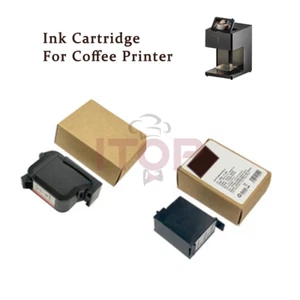 Ink Cartridge Coffee Printer Brown Coffee Color For Latte Art Printing Machine - Picture 1 of 10