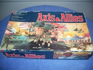 Vintage 1987 Axis & Allies Board Game World War WWII Gamemaster Series MB - Picture 1 of 5