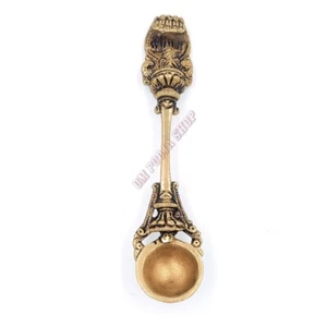 Naag Palli/Cuchara de Serpiente de Latón, Cuchara Religiosa Cultural India Ompoojashop - Imagen 1 de 4
