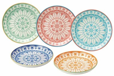 Juego de 5 platos surtidos Sango Toki Disney Mickey Exotica 3173-03 HECHOS EN JAPÓN Foto 1 de 4