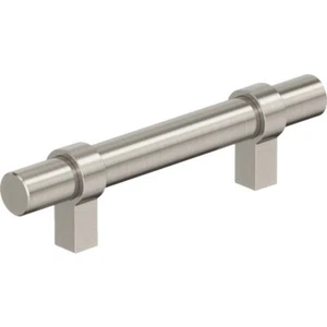 (20)-Amerock Everyday Basics Central 3 In. Satin Nickel Cabinet Pull BP37160G10 - Picture 1 of 1
