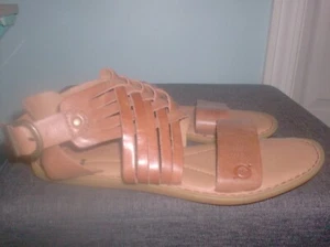 Born women's leather slingback gladiator sandals size 8 - Picture 1 of 3