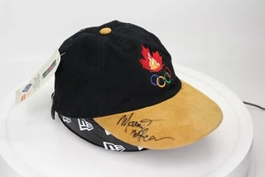 Marnie McBean sign auto Vintage 1996 McDonald's Hat 1996 Atlanta Olympics - Picture 1 of 13