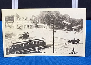 Boston Elevated Railway Car Mattapan Square VTG Photo Lt#26 - Picture 1 of 3