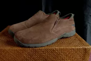 Zapatos sin cordones Sonoma Life+Style para hombre talla 13 M marrón gamuza cuero sin usar y sin usar para caminar por el sendero - Imagen 1 de 15