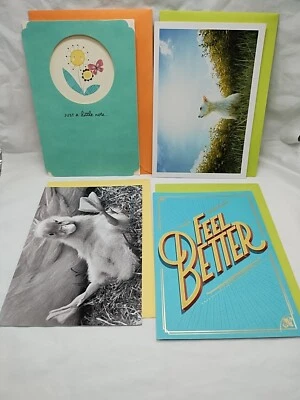 (4) Hallmark Shoebox Get Well Soon Greeting Cards With Envelopes 5" X 7" - Image 1 of 4