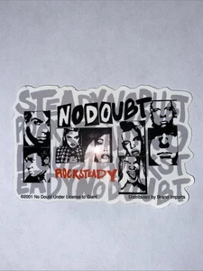 Vintage No Doubt Gwen Stefani - Rocksteady Sticker 2001 - Bild 1 von 12