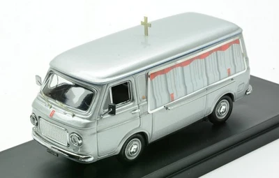 MODELLINO FURGONE STATICO RIO FIAT 238 1970 FUNERALE CARRO FUNEBRE SCALA 1:43 - Immagine 1 di 4