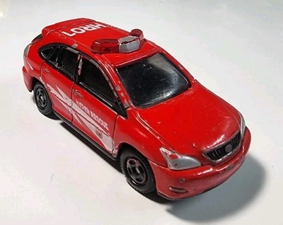 Tomica Tomy #62 Rojo Toyota Harrier 1/63 Diecast/Plástico Hyper Rescue  Foto 1 de 4