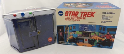 STAR TREK Original MEGO Bridge Playset with Box and 3 Figures Kirk, McCoy, Uhura - Image 1 of 4