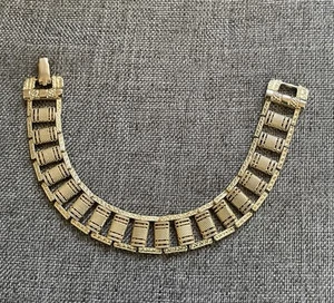 BRACCIALE MAGLIA REVIVAL VITTORIANA GOLDETTE NY ANNI 50 - Foto 1 di 15