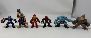 Imaginext Marvel Heroes & Villains Lot Of 6 Figures  - Picture 1 of 2