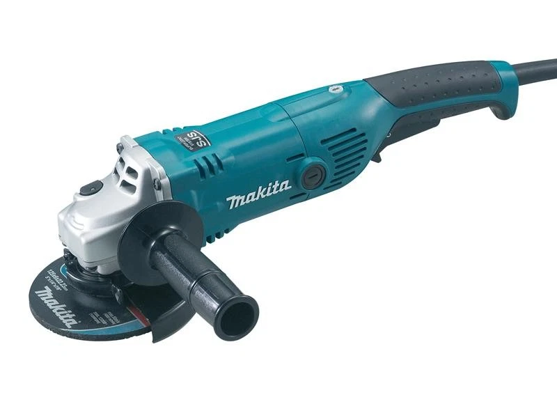 Makita Winkelschleifer 125mm Paddel Schalter 1050W 110V Mit Seite Griff GA5021 - Bild 1 von 1