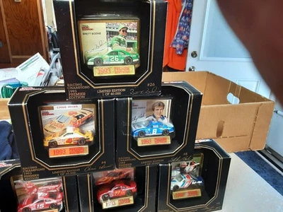 Новый лот из 6 винтажных автомобилей Nascar Dicast Racing Champions Stock Cars Premier Edition - Изображение 1 из 4