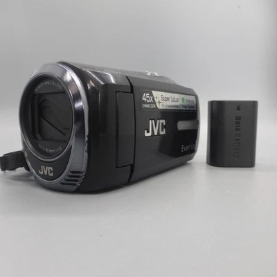 JVC Everio GZ-MS215BEK Handheld High Definition HDD Camcorder Black Tested - Image 1 of 4