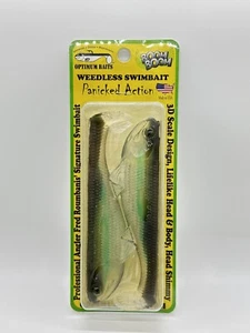 Optimum Boom Boom Weedless 6'' Swimbait Fishing Lure Ghost Rider - 6BBWLS561 - Picture 1 of 3