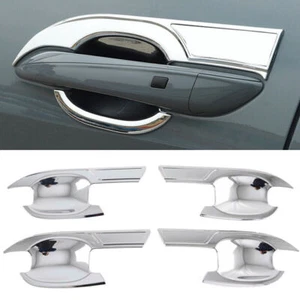 For Hyundai Elantra 2021-25 Chrome Exterior Door Handle Bowl Cover Decor Trim 4x - Picture 1 of 6